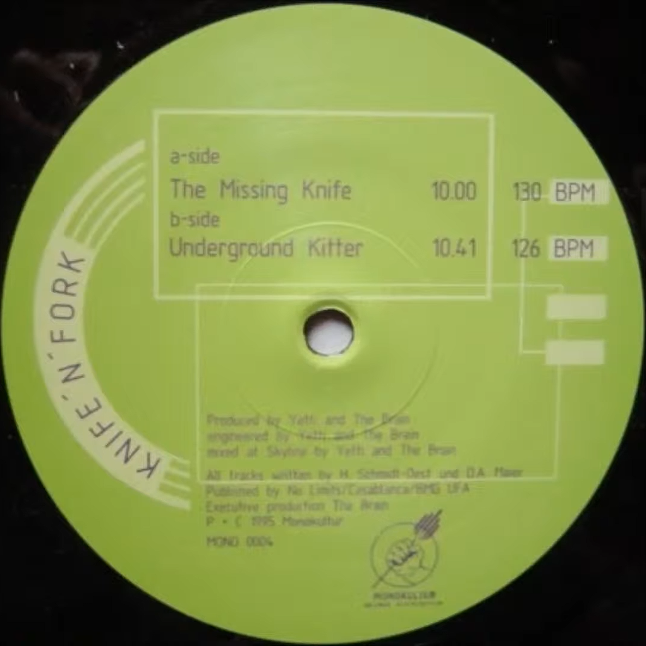 Knife'N'Fork - Underground Kitter (1995)